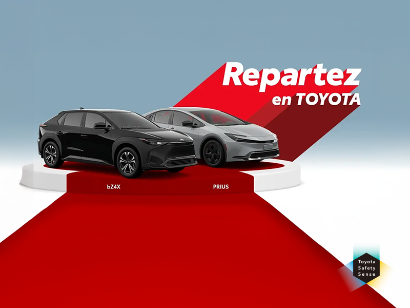 Repartez en Toyota!