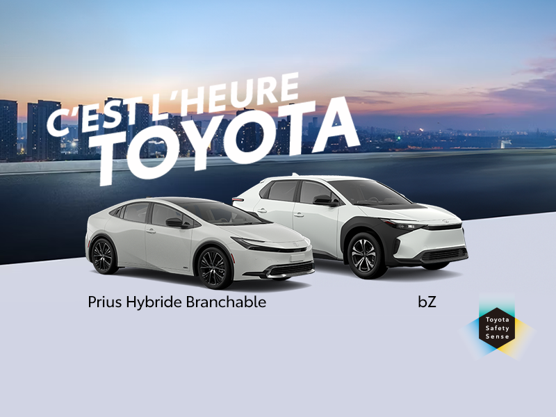 C'est l'heure Toyota!