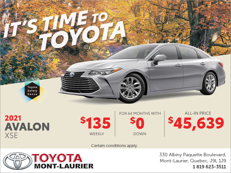2021 Toyota Avalon