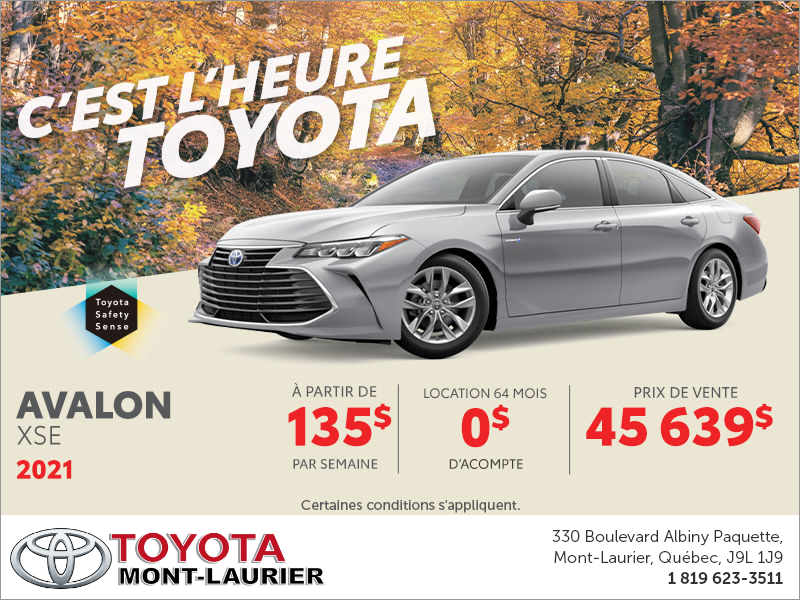 Toyota Avalon 2021