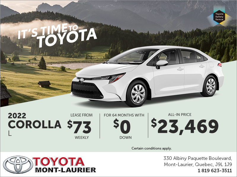 2022 Toyota Corolla L
