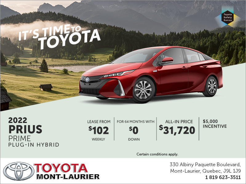 2022 Toyota Prius Prime