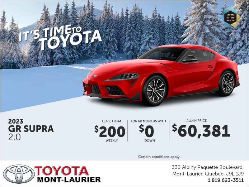 2023 Toyota GR Supra