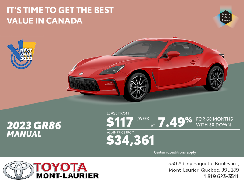 2023 Toyota GR86