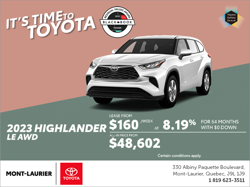 2023 Toyota Highlander