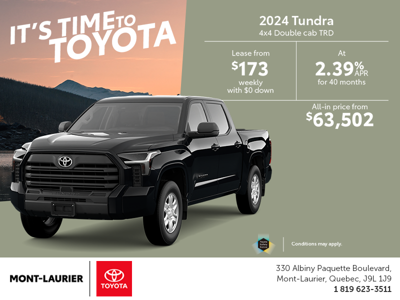 2024 Toyota Tundra