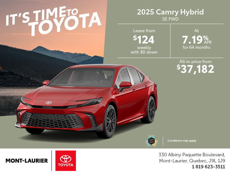 2025 Toyota Camry Hybrid