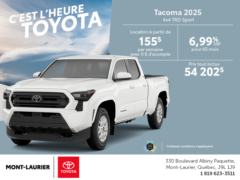 Toyota Tacoma 2025