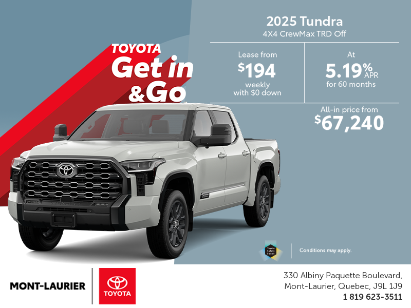 2025 Toyota Tundra
