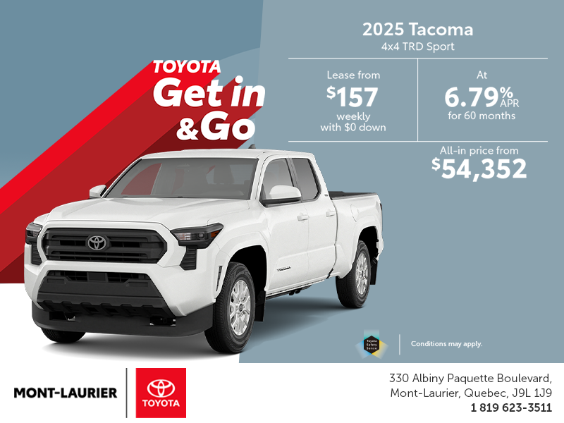 2025 Toyota Tacoma