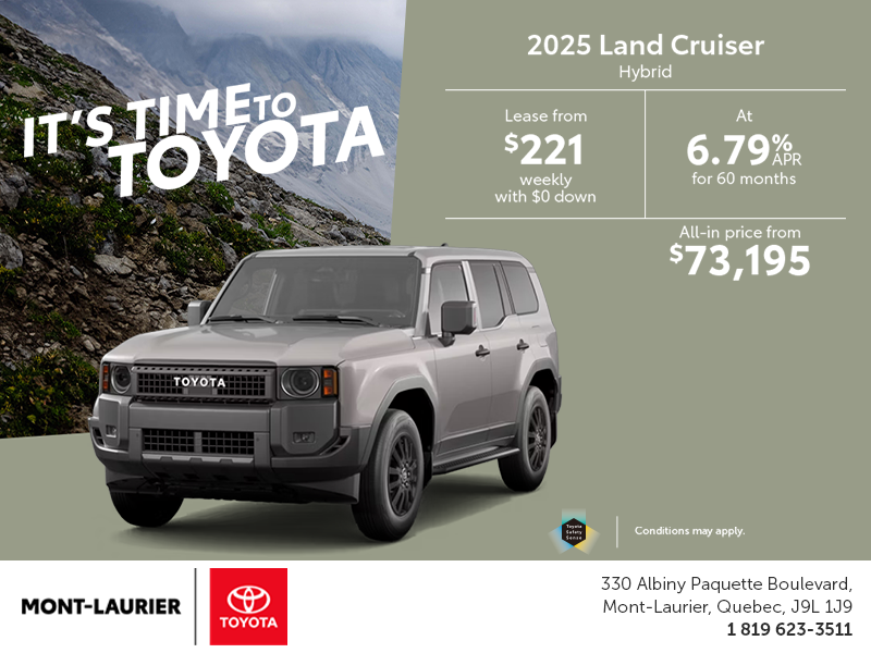 2025 Toyota Land Cruiser