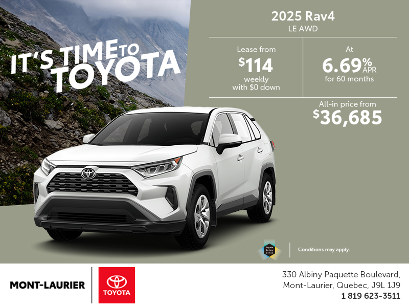 2025 Toyota RAV4