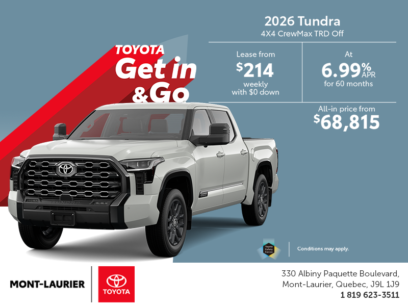 2026 Toyota Tundra