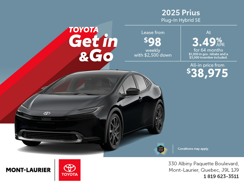 2025 Toyota Prius Plug-In Hybrid