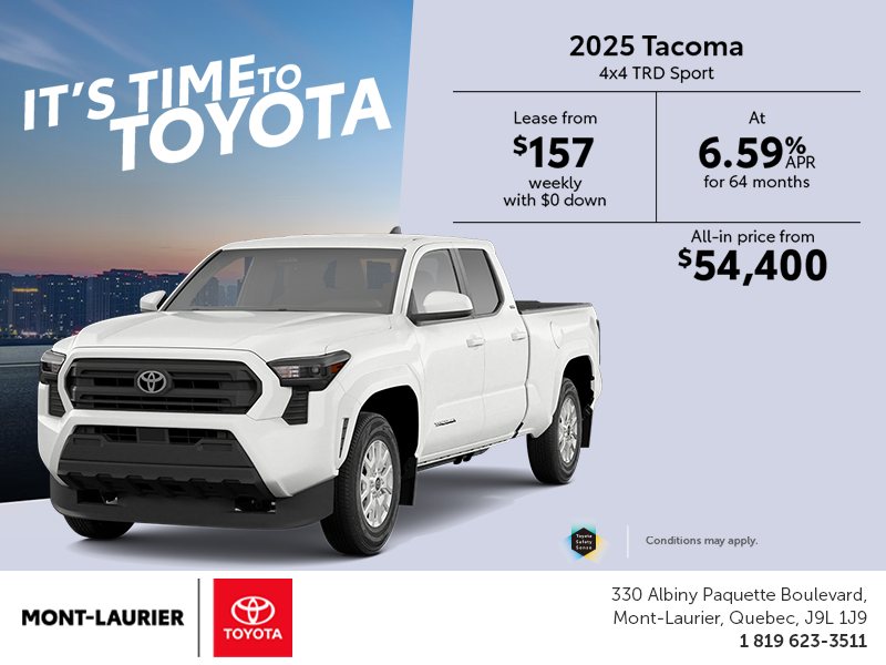 2025 Toyota Tacoma