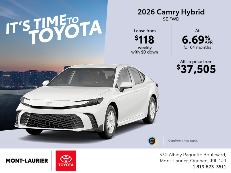 2026 Toyota Camry Hybrid