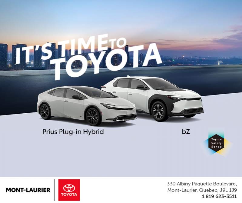 It's time to Toyota!
