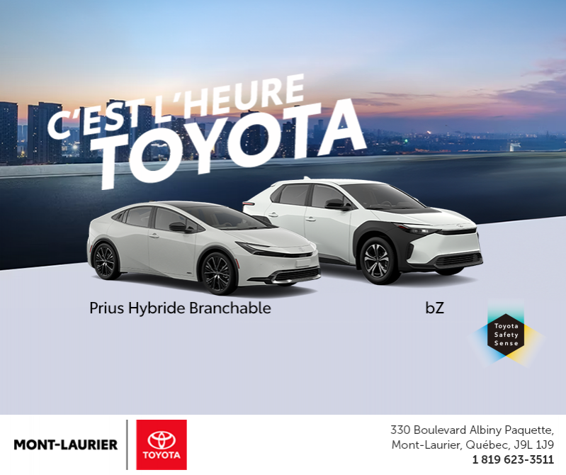C'est l'heure Toyota!