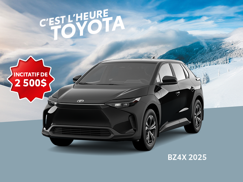 C'est l'heure Toyota!