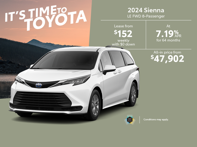 2024 Toyota Sienna Hybrid