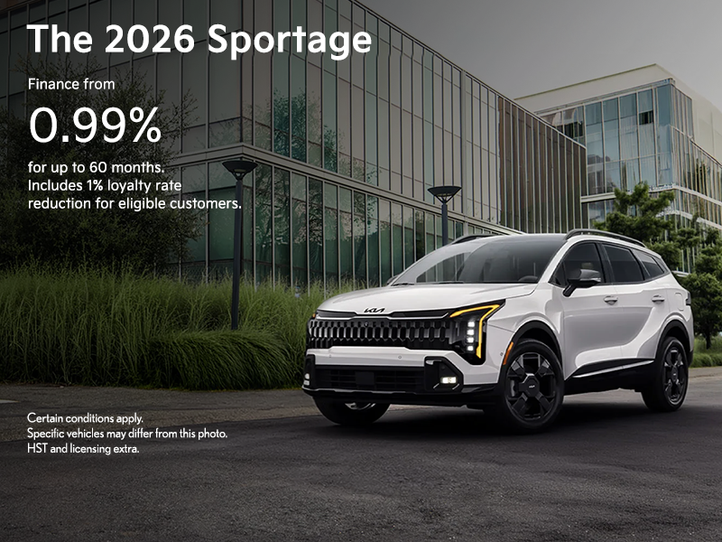 Get the 2026 Kia Sportage!