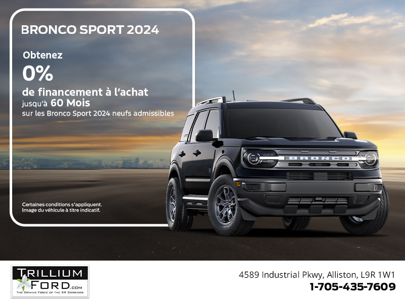 Ford Bronco Sport 2024