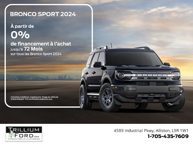 Ford Bronco Sport 2024