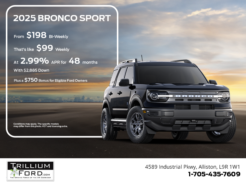 2025 Ford Bronco Sport