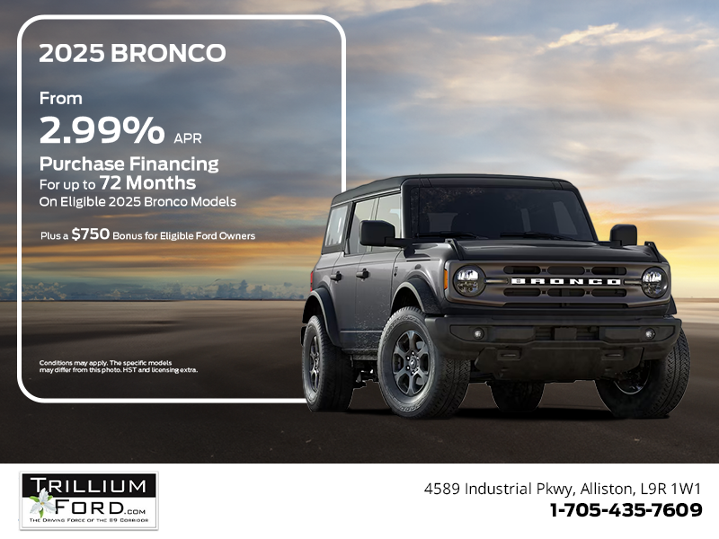 2025 Ford Bronco