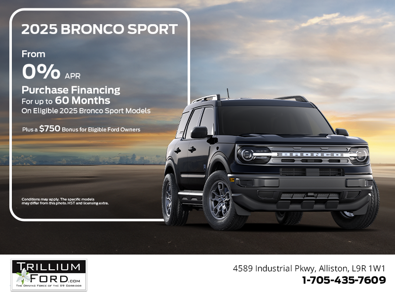 2025 Ford Bronco Sport