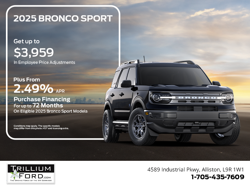 2025 Ford Bronco Sport
