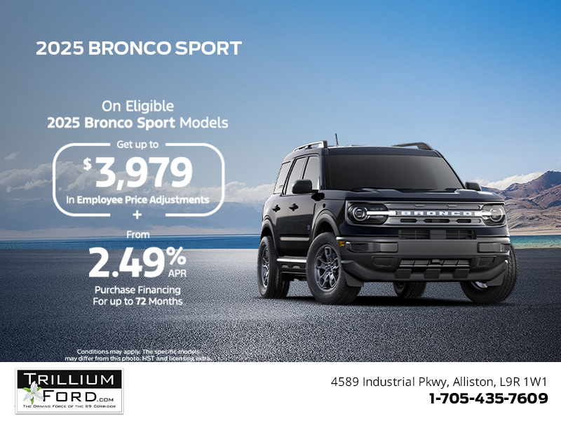 2025 Ford Bronco Sport