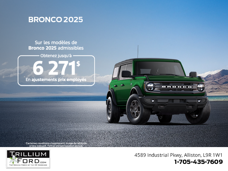 Ford Bronco 2025