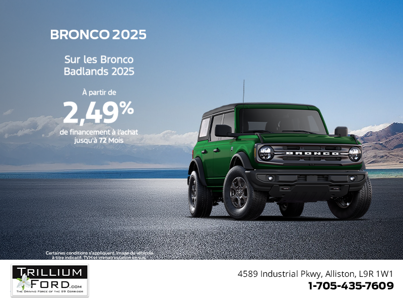 Ford Bronco 2025