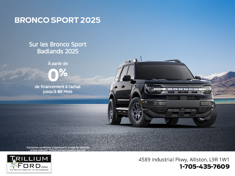 Ford Bronco Sport 2025