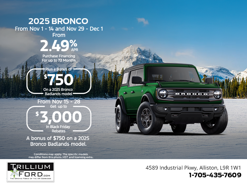 2025 Ford Bronco