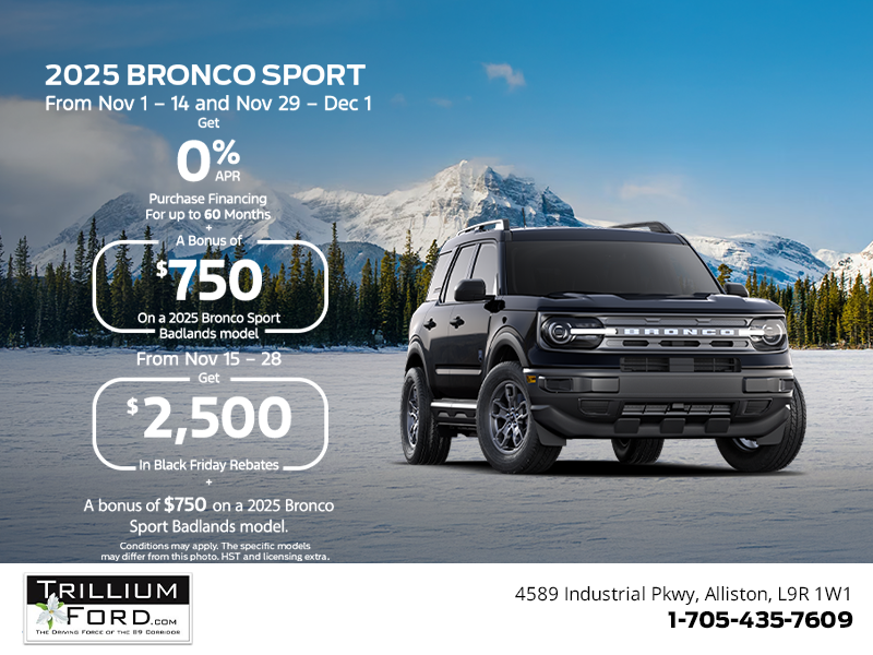 2025 Ford Bronco Sport