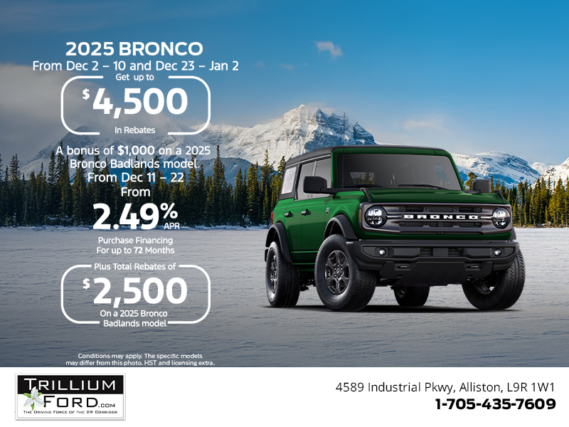 2025 Ford Bronco