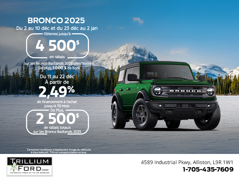 Ford Bronco 2025