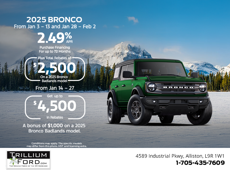 2025 Ford Bronco