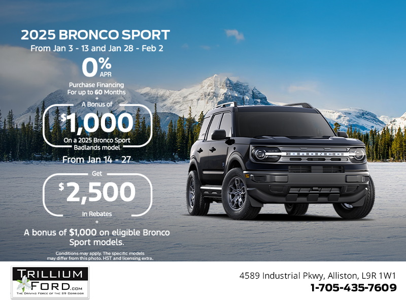 2025 Ford Bronco Sport