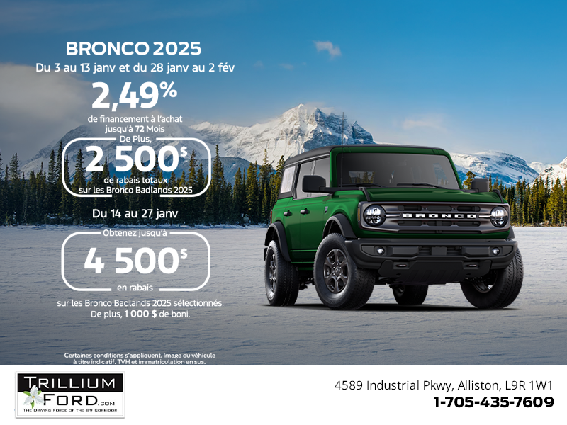 Ford Bronco 2025