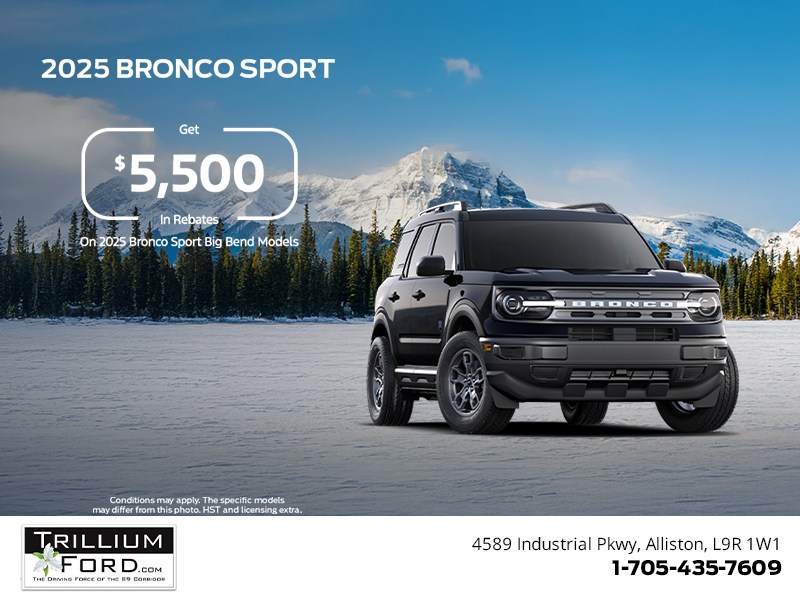 2025 Ford Bronco Sport