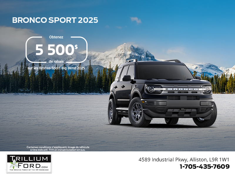 Ford Bronco Sport 2025
