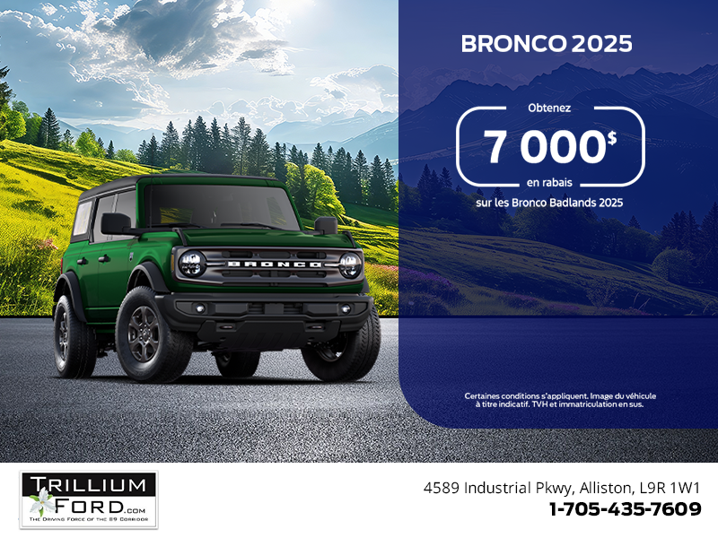 Ford Bronco 2025