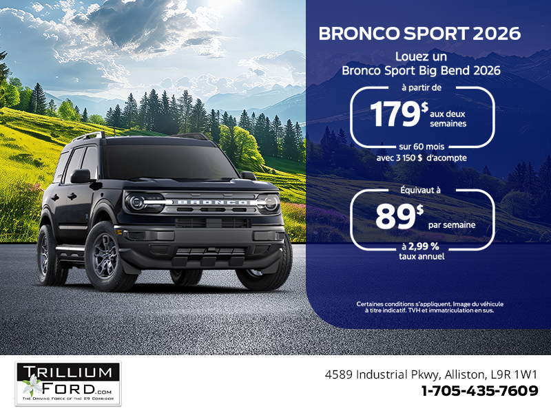 Ford Bronco Sport 2026