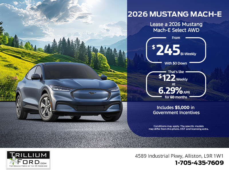 2026 Ford Mustang Mach-E