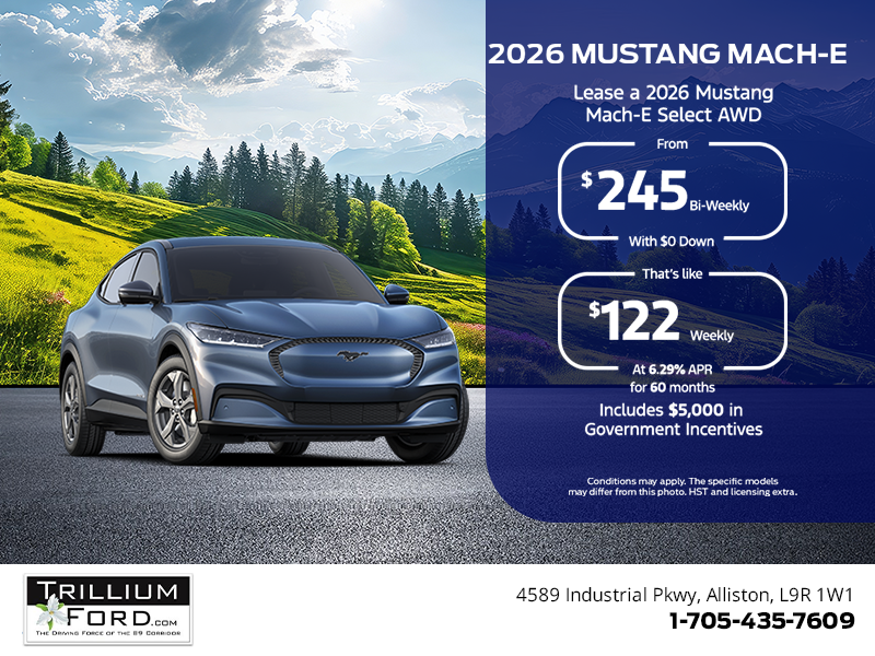 2026 Ford Mustang Mach-E