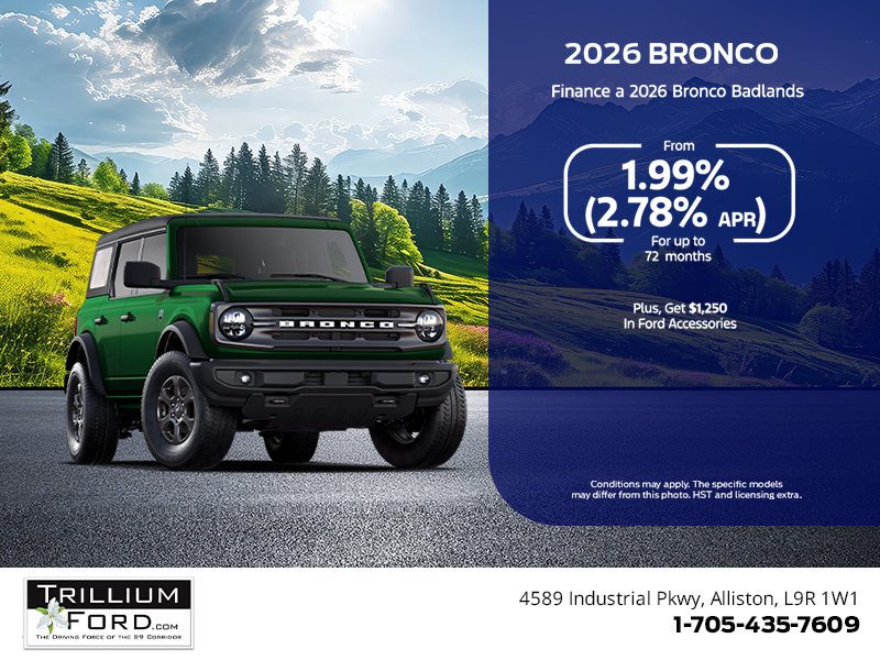 2026 Ford Bronco