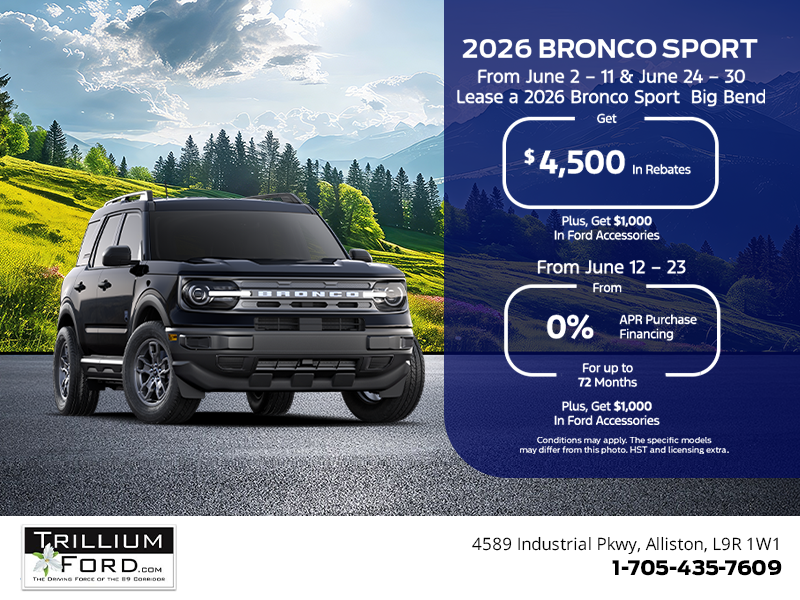 2026 Ford Bronco Sport